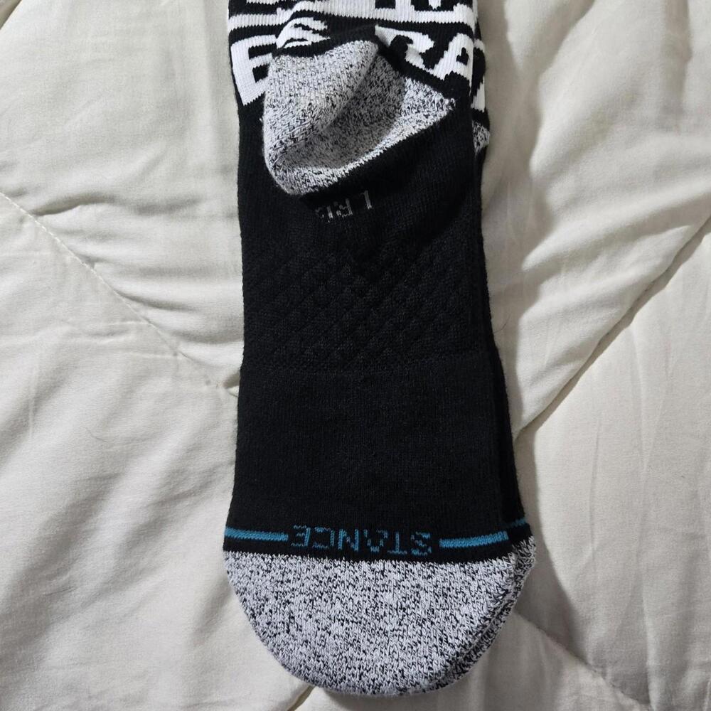 NWT Black and White Ramones Stance Compression Socks - Picture 4 of 5